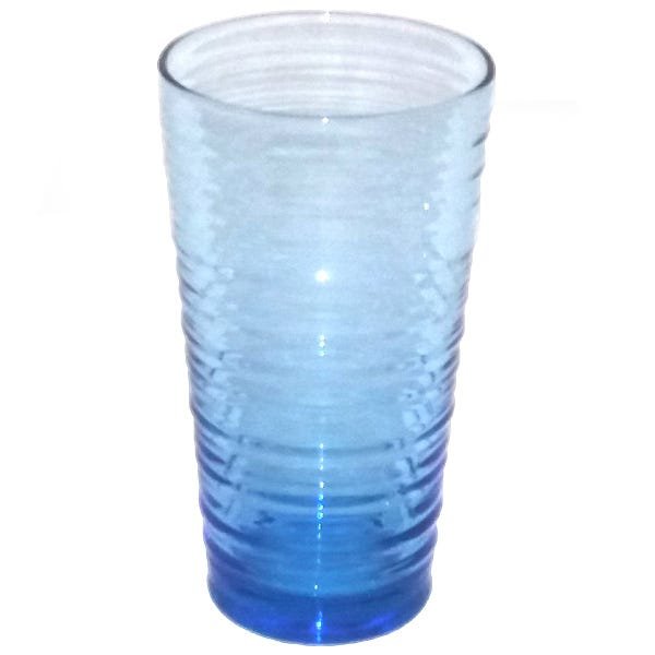 Jogo 6 Copos Chiques 465ml Aruba Drinks Vidro Agua e Suco