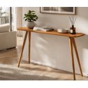 Ver imagem 2 de Aparador Slim com Tampo em Mdf Laminado Cinamomo:cinamomo