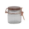 Pote Vidro Tampa Hermética Cobre 7,5cm 120ml Urban - 1