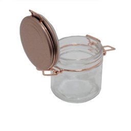 Pote Vidro Tampa Hermética Cobre 7,5cm 120ml Urban - 3