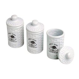 Conjunto 3 potes porcelana Sweet Home 150 ml Bon Gourmet - 2