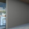 Painel Ripado Metálico Lystra, cor CINZA PLATINA - Kit com 5,90M² EC-KIT INFINITY WALL LYSTRA CINZA  - 5