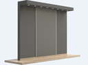 Ver imagem 2 de Painel Ripado Metálico Cinza Platina – Kit 5,90 M² | Infinity Wall - Kingspan Isoeste