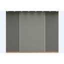 Ver imagem 1 de Painel Ripado Metálico Cinza Platina – Kit 5,90 M² | Infinity Wall - Kingspan Isoeste