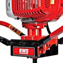 Ver imagem 5 de Perfurador De Solo Kawashima ED52S À Gasolina 52cc Sem Broca Profissional De Alto Rendimento