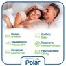 Colchão Queen de Espuma Orthoface Polar 158x188x25cm - Suporta até 120kg por Pessoa - 2
