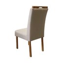 Ver imagem 7 de Mesa de Jantar Benedicta com 6 Cadeiras Paris Bege 180cm