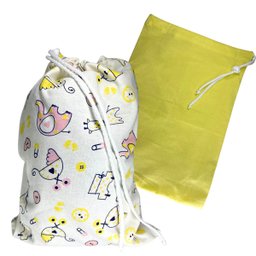Kit Saco Impermeável Roupa Molhada Bebê Minhaestrelinha Amar - 1