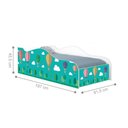 Ver imagem 2 de Cama Carro Fun Adesivada Balão no Céu Solteiro