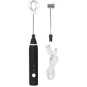 Ver imagem 1 de Batedeira de Ovos, Batedeira Elétrica Automática para Ovos, Espumador de Leite, Misturador Preto