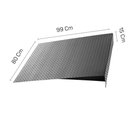 Ver imagem 3 de Rampa Acessibilidade para Degrau 80x99x15 Cm Anti-derrapante