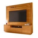 Ver imagem 3 de Estante para TV e Home Theater até 75 Polegadas 200CMX191,5cm 2 Portas 1 Gaveta Cinamomo Nilo