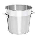 Ver imagem 1 de Balde para Garrafas Tramontina Cosmos 20cm em Aço Inox Fosco com Borda em Brilho