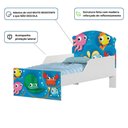 Ver imagem 2 de Mini Cama Fun Fundo do Mar Peixes Infantil com Colchão