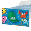 Ver imagem 4 de Mini Cama Fun Fundo do Mar Peixes Infantil com Colchão
