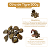 Pedra Olho de Tigre 3 a 5 Cm Rolada 500g Natural - 4
