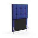 Ver imagem 1 de Cabeceira Soraya 90 para Cama de Solteiro A-019 Couro Azul Aradecor