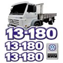 Ver imagem 2 de Vw 13 180 Kit Adesivo Resinado Teu Adesivo Preto