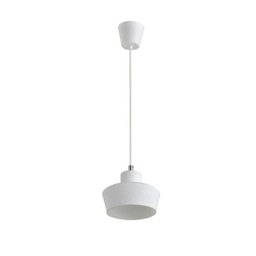 Luminária Pendente Vidro Branco Fosco Ref: Lt-222-b - Luxtek - 2