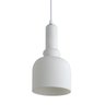 Luminária Pendente Vidro Branco Fosco Ref: Lt-222-a - Luxtek - 1