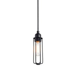 Luminária Pendente Aramado Tubi Preto Ref: Lt-167 - Luxtek - 1