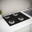 Ver imagem 3 de Fogão Cooktop Nardelli Ori 4 Bocas Vidro Preto