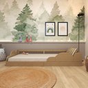 Ver imagem 6 de Cama Infantil Montessoriana Solteiro Fluffy