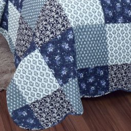 Kit Cobre Leito Queen + 2 Porta Travesseiros Brusque Jolitex 30952 - 3