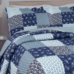 Kit Cobre Leito Queen + 2 Porta Travesseiros Brusque Jolitex 30952 - 2