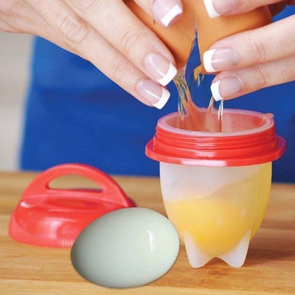 Magic Egg Forma Cozinhar Ovos Fácil Fit Silicone - 5