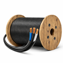 Ver imagem 1 de 100 Metros de Cabo PP Flexível 3 x 2,5 mm² 500V Cobrecom em Cobre para Máquinas e Equipamentos