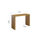 Ver imagem 3 de Aparador Rubi 120cm Decoração para Sala Estar Imbuia