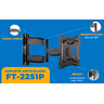 Suporte Articulado para Tv Led / Oled / Qled 23" até 50" com Peso até 35kg Ft-2251p - Fixatek - 4