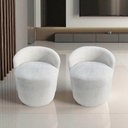 Ver mais imagens de Kit 2 Poltronas Decorativa Yara Orgânica Linho Bege