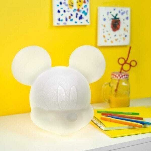 Luminária Abajur Mickey Mouse Disney Quarto Crianças - 1
