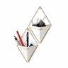 Vaso de parede Trigg (2 un) pequeno Branco - UMBRA - 3