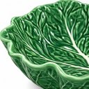 Ver imagem 2 de Saladeira Couve Verde com Nervura 29x8cm Bordallo Pinheiro