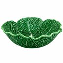Ver imagem 1 de Saladeira Couve Verde com Nervura 29x8cm Bordallo Pinheiro