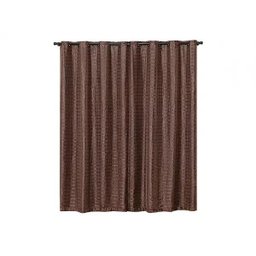 Cortina Blackout PVC com Tecido Voil xadrez 2,80M x 2,30M - 2