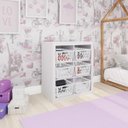 Ver imagem 2 de Estante Infantil com 6 Nichos Tecno Mobili