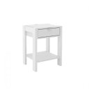 Ver imagem 3 de Mesa de Cabeceira 41cm com Tomada para Celular Az1016 Tecno Mobili - Branco
