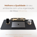 Ver imagem 7 de Organizador Mesa Escritório Porta Treco Canetas Madeira