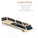 Ver imagem 6 de Organizador Mesa Escritório Porta Treco Canetas Madeira
