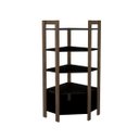 Ver imagem 3 de Closet Modulado Aberto 70,5x70,5cm com 5 Prateleiras Az1020 Tecno Mobili - Nogal/preto