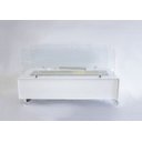 Ver imagem 1 de Lareira Ecológica a Álcool ou Etanol Aço Branca 60cm