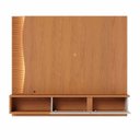 Ver imagem 4 de Home Suspenso Kos com Bancada P/ Itens e Led Freijo / Off White Matte