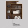 Armario Multiuso Porta Livros 2p Elite C/ Chave - Nanda Decor:amendola/off White - 8