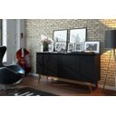 Ver imagem 1 de Buffet 4 Portas Classic Retrô Imcal Preto