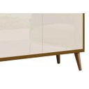 Ver imagem 4 de Buffet Aparador Retrô Clássico 3 Portas Freijó com Off-white