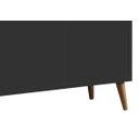 Ver imagem 4 de Buffet Aparador Retrô Clássico 3 Portas Preto